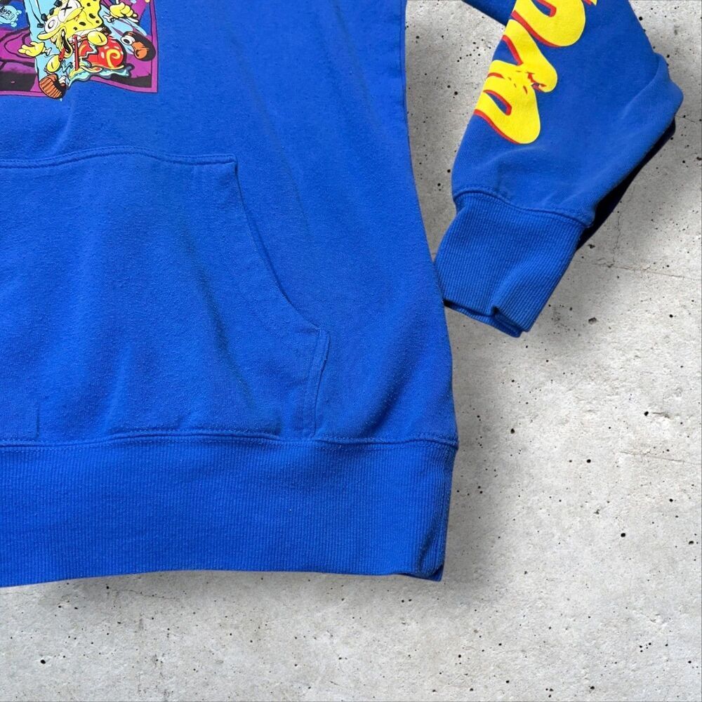 Spongebob Squarepants Nickelodeon Hoodie Mens Medium Not Afraid To Be Square - Picture 6 of 11